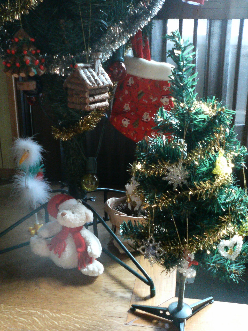 小さいほう 小さいクリスマスツリー